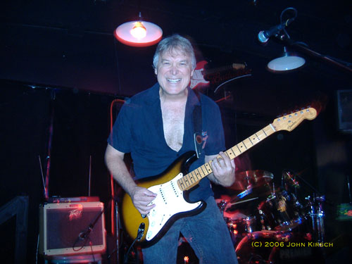 Chris Turner of the Seven 7 80s band performing at Cruizers in Mcdonough, GA