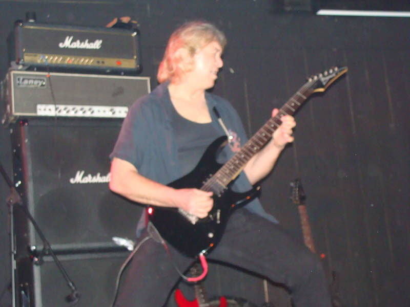 Chris Turner Guitarist for Seven 7 Live February 2009 in Monroe GA 